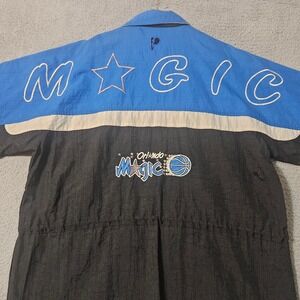 Vintage Orlando Magic Jacket‎ NBA Pro Player Windbreaker Basketball 90s Sz Large